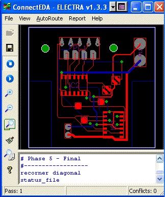 Routing Completed in Electra
